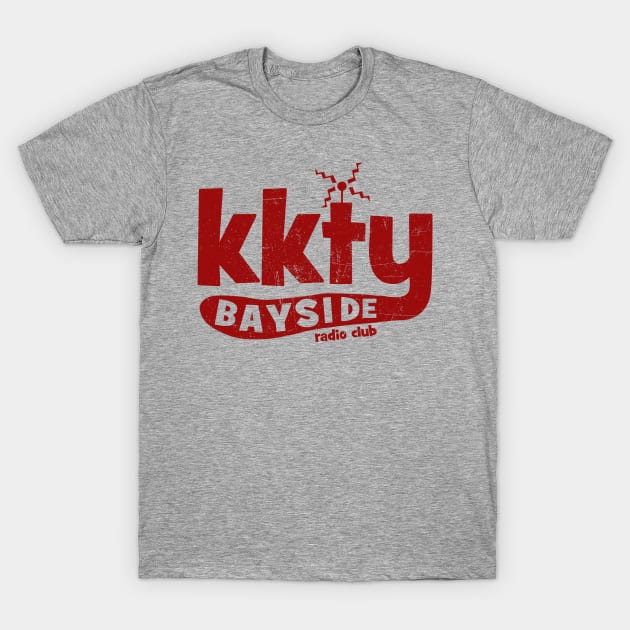 KKTY Bayside Radio Club T-Shirt by mattographer